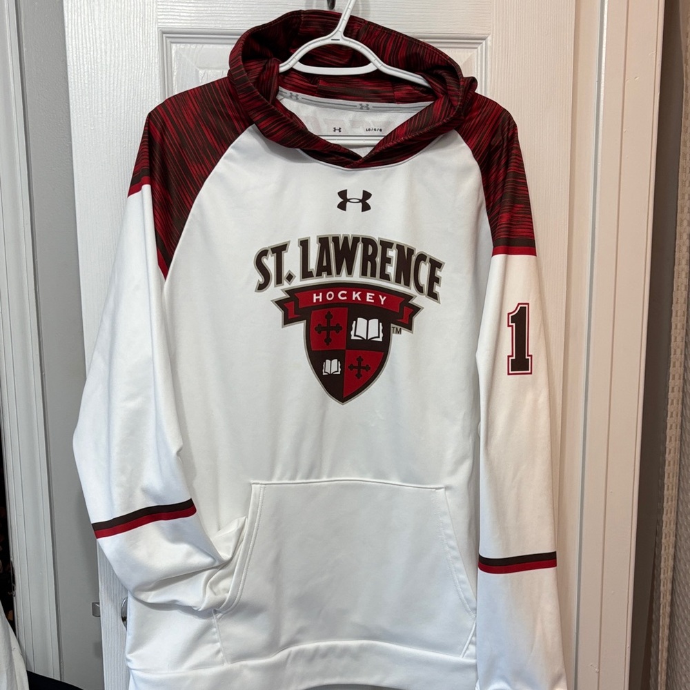 Men’s L St. Lawrence hockey ECAC Playoff Jersey.